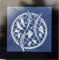 Swimathon Splash motif 2025 pattern sheet