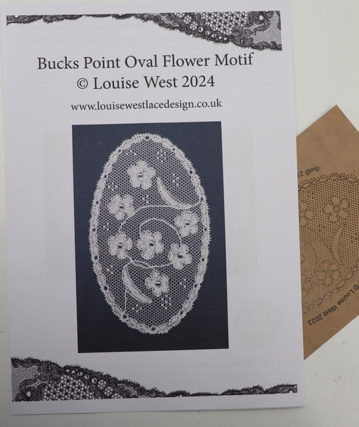 RTW Bucks Point Flower oval motif