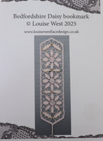 Bedfordshire Spring Daisy Bookmark pattern sheet