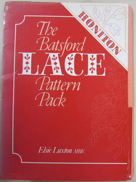 The Batsford Lace Pattern Book: HONITON by Elsie Luxton MBE