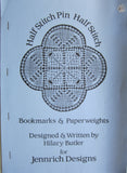 H15 Half Stitch Pin Half Stitch - Bookmarks & Paperweights by Hilary Butler