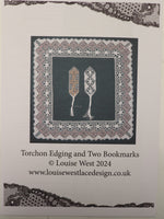 Torchon Edging and two bookmarks pattern sheet