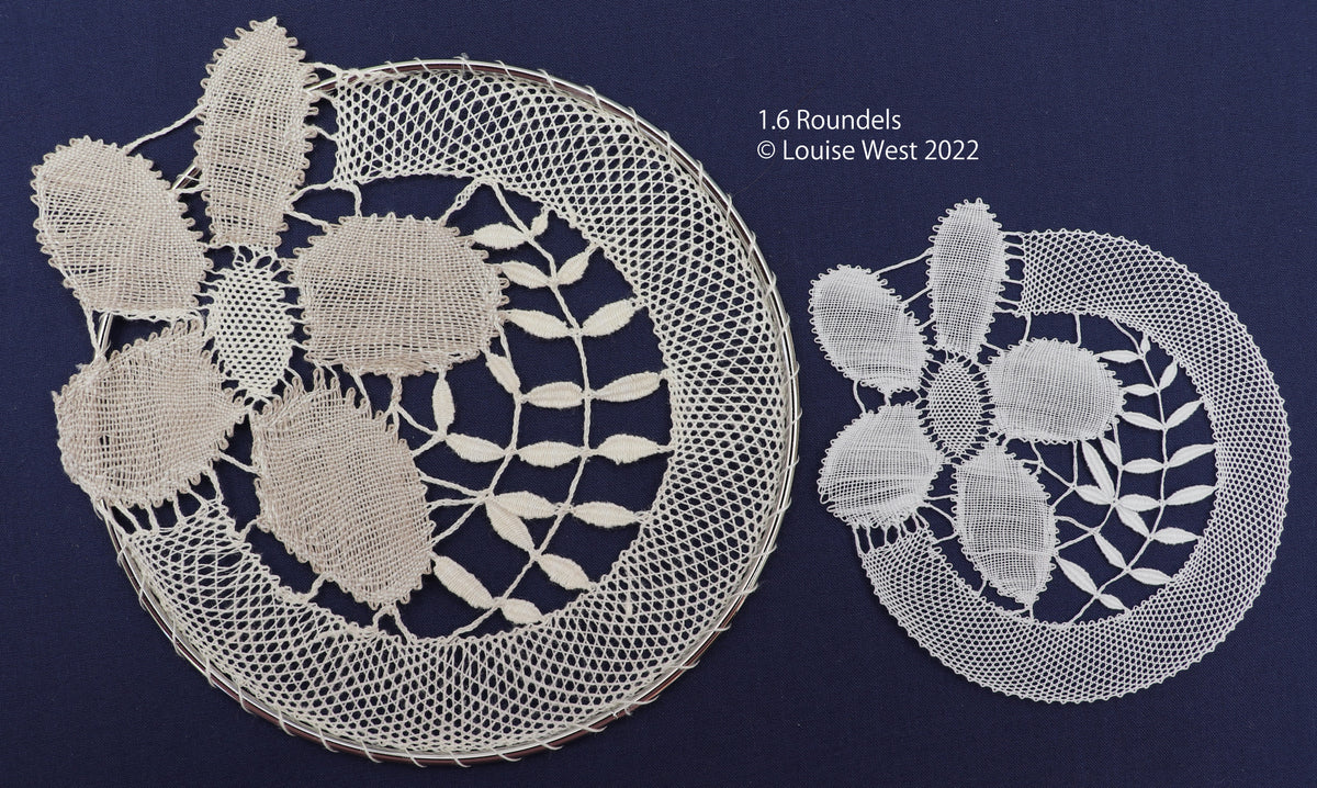 RTW 1.6 Large roundel – Louise West Lace Design