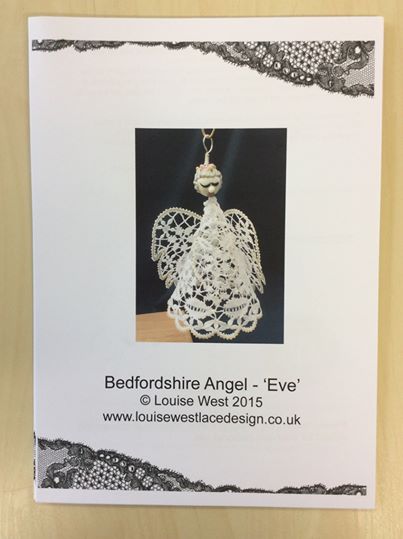 Bedfordshire bobbin lace angel pattern "Eve"
