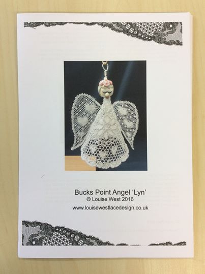 Bucks Point Bobbin Lace angel pattern "Lyn"
