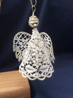 Bedfordshire bobbin lace angel pattern "Eve"