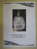 Bedfordshire bobbin lace angel pattern "Sue"